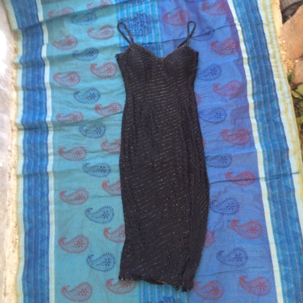 Cache Beaded Dress - Picture 4 of 5